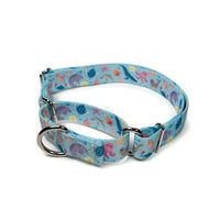 Sea creatures martingale dog collar
