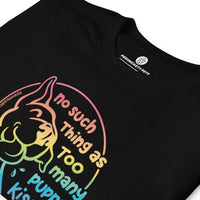 Rainbow Puppy Kisses Short Sleeve Tee