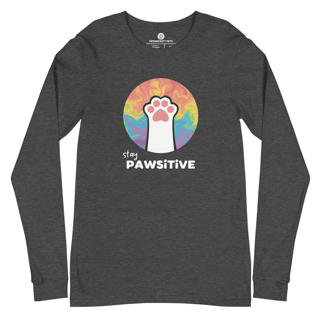 Stay Pawsitive Long Sleeve Tee