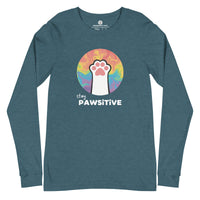 Stay Pawsitive Long Sleeve Tee