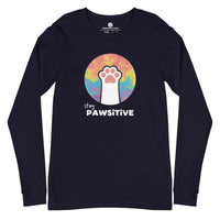 Stay Pawsitive Long Sleeve Tee