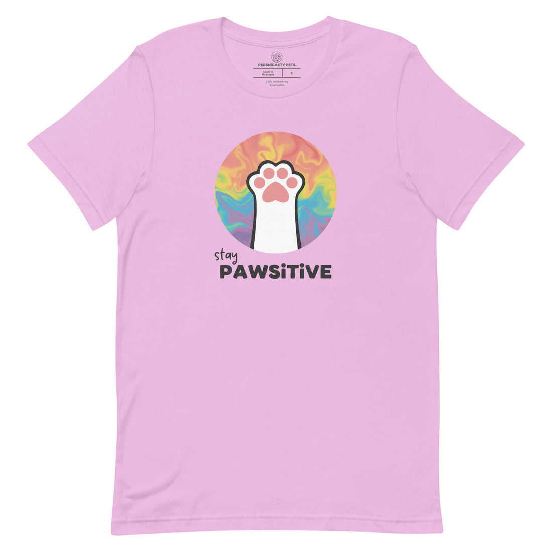 Stay Pawsitive Short Sleeve Tee