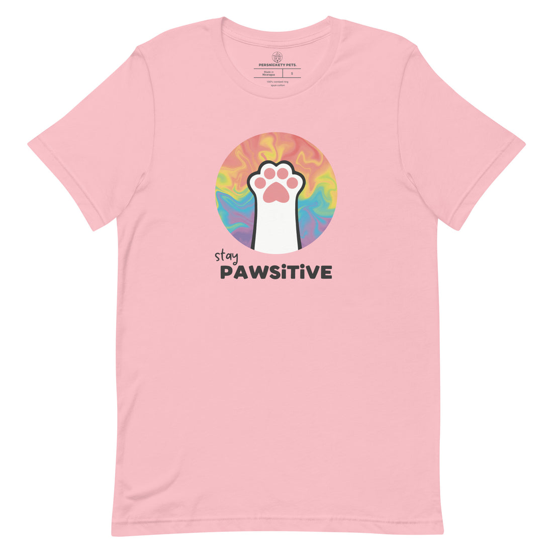 Stay Pawsitive Short Sleeve Tee