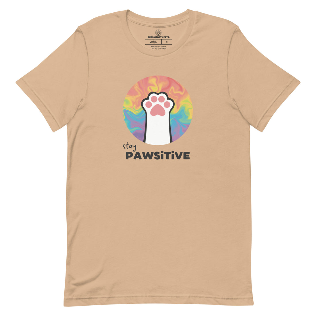 Stay Pawsitive Short Sleeve Tee