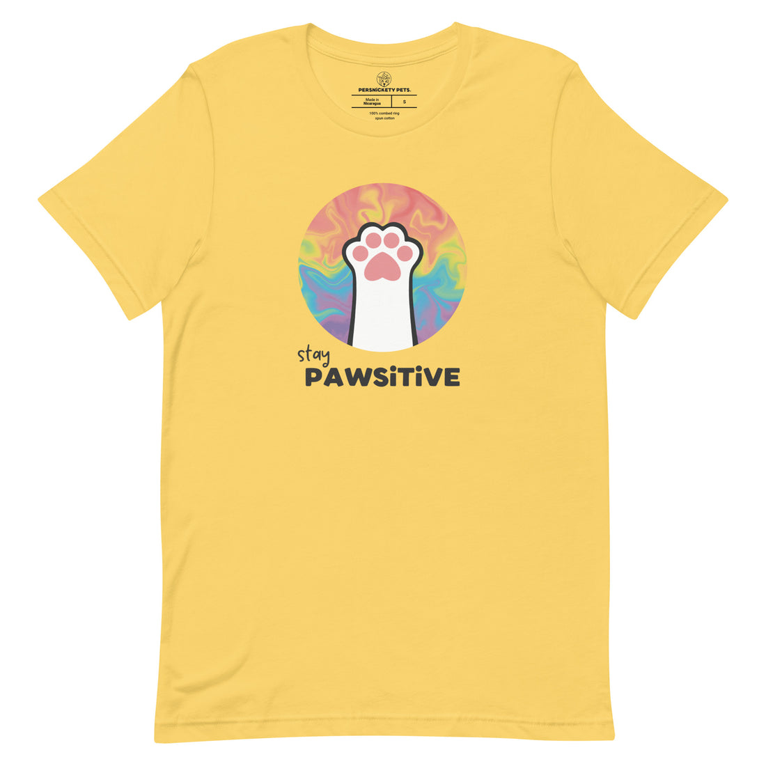 Stay Pawsitive Short Sleeve Tee