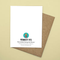 Persnickety Pets: Bloom wherever notecard back