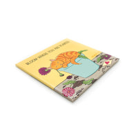 Persnickety Pets: Bloom Wherever fridge magnet closeup front