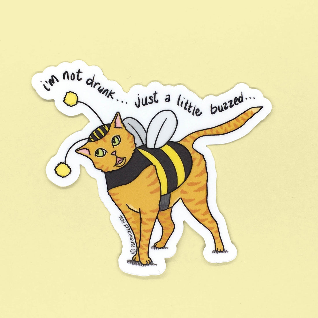 Marmalade Buzzed Vinyl Sticker