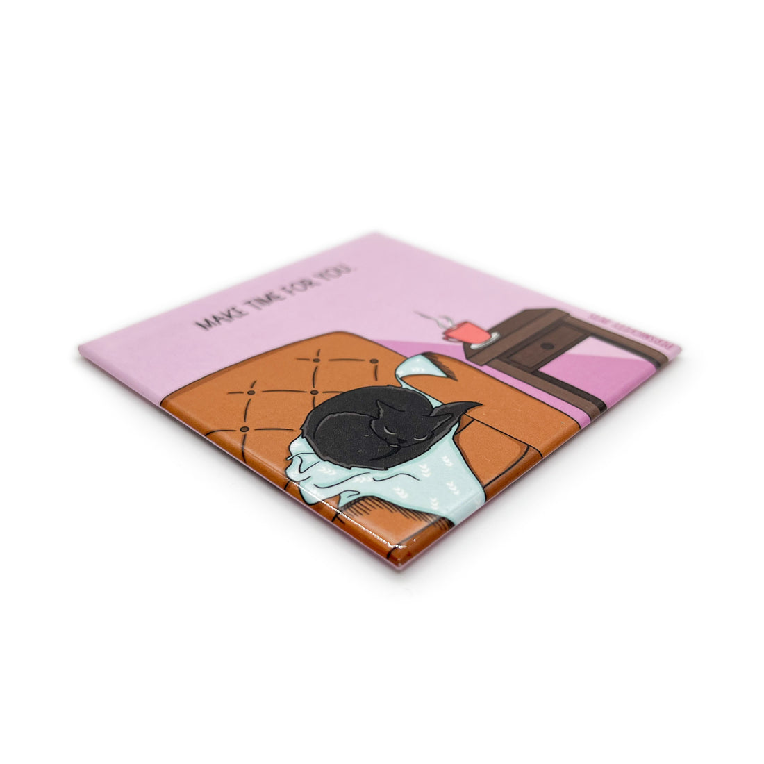 Persnickety Pets: Make Time for You fridge magnet closeup front