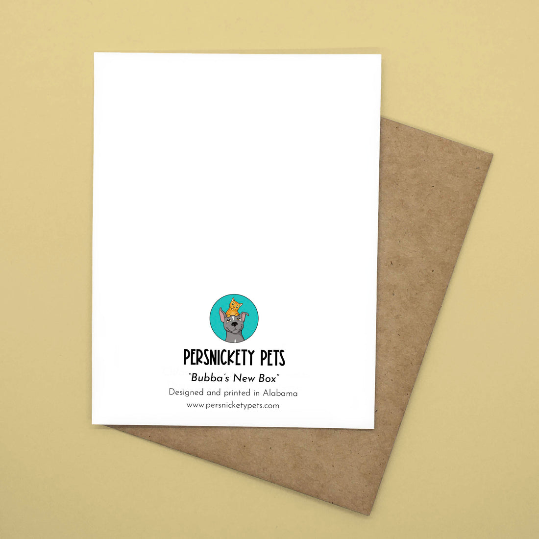 Persnickety Pets: One of those days notecard back