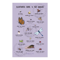 Persnickety Pets: Sky raisins art print, poster, 11x17
