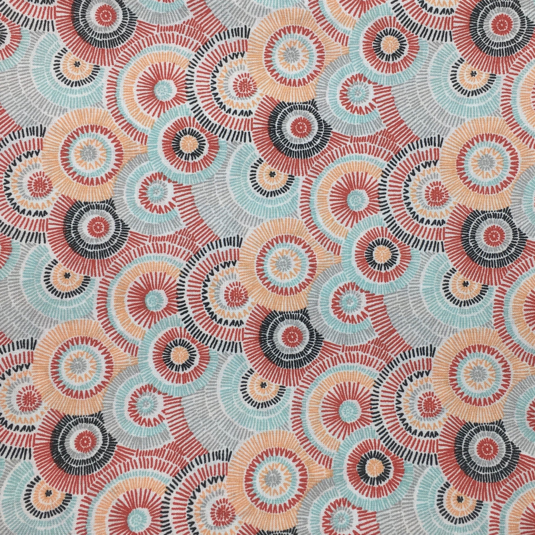 Persnickety Pets: sunburst fabric detail