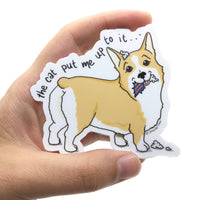 Persnickety Pets: The Persnickety Pets - Tucker sticker close-up