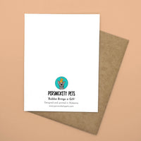 Persnickety Pets: Token of gratitude notecard back