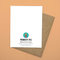 Persnickety Pets: Treat yourself notecard back