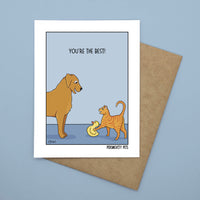 Persnickety Pets: You’re the best notecard front