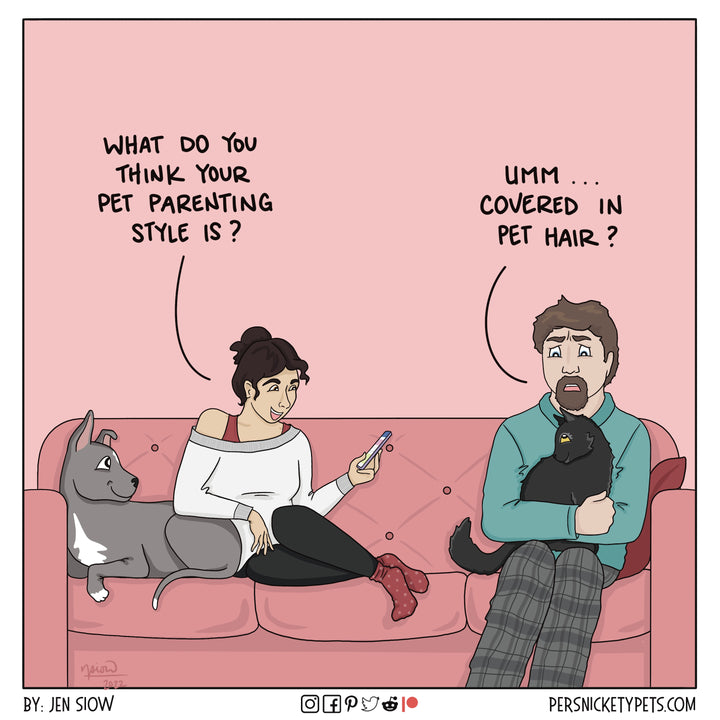 The Persnickety Pets comic by Jen Siow: “Style”