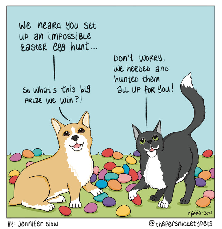 Persnickety Pets: The Persnickety Pets comic 4/4/21