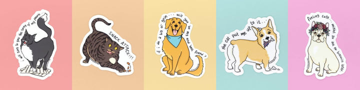 Persimmon Peak: The Persnickety Pets stickers