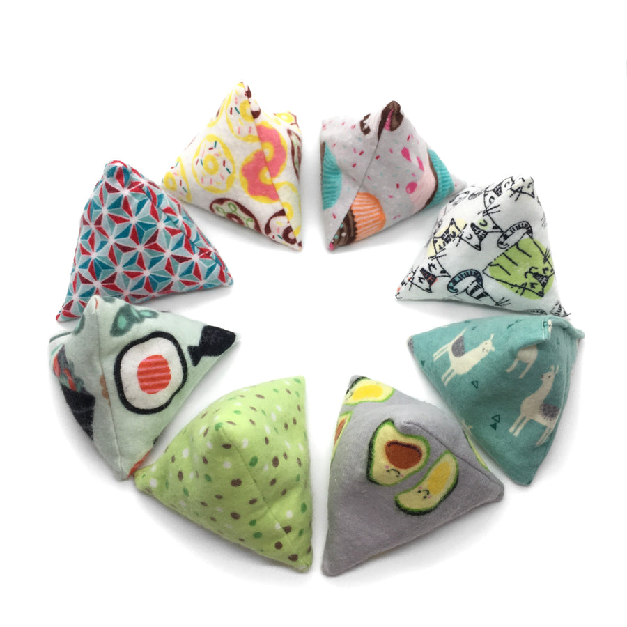 Catnip Catty Sack Cat Toy - Assorted Colors (SINGLE)