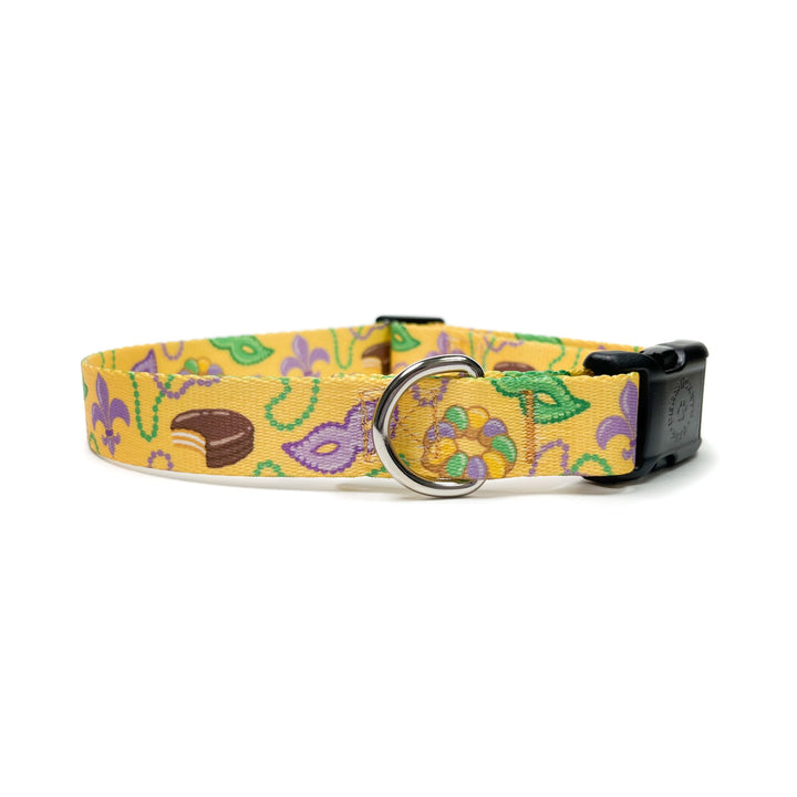 Persnickety Pets - Mardi Gras dog collar