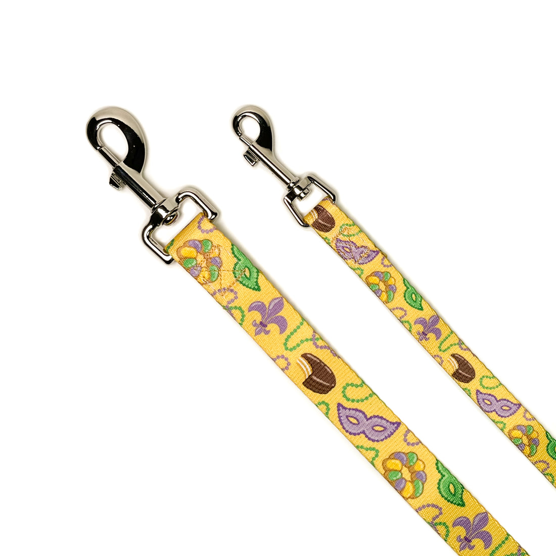 Persnickety Pets - Mardi Gras dog leashes