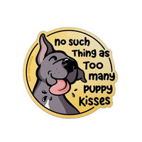 Persnickety Pets: Puppy kisses flexible magnet