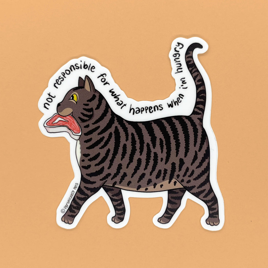 Persnickety Pets: Bubba vinyl sticker