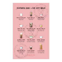 Persnickety Pets: Cute kitty brews 11x17 art print, poster