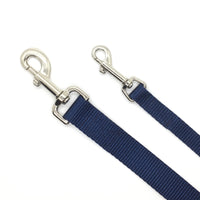 Persnickety Pets: midnight navy dog leash, 2 sizes