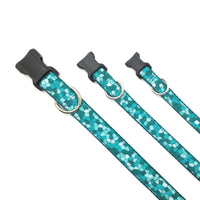 Persnickety Pets: Dragon scales classic dog collar 3 sizes