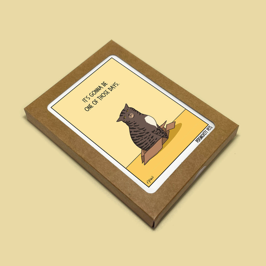 Persnickety Pets: One of those days notecard boxed set