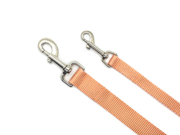 Persnickety Pets: Peach dog leash 2 sizes