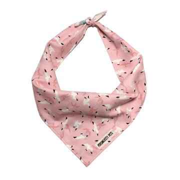 Persnickety Pets: seagulls and sand critters reversible bandana