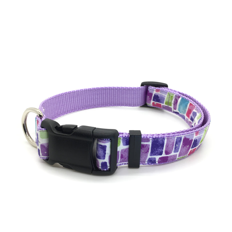 Persnickety Pets: Stained glass classic dog collar single