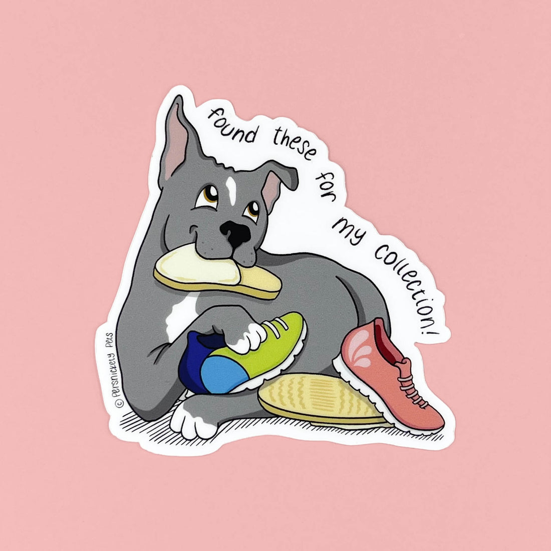 Persnickety Pets: Suki vinyl sticker