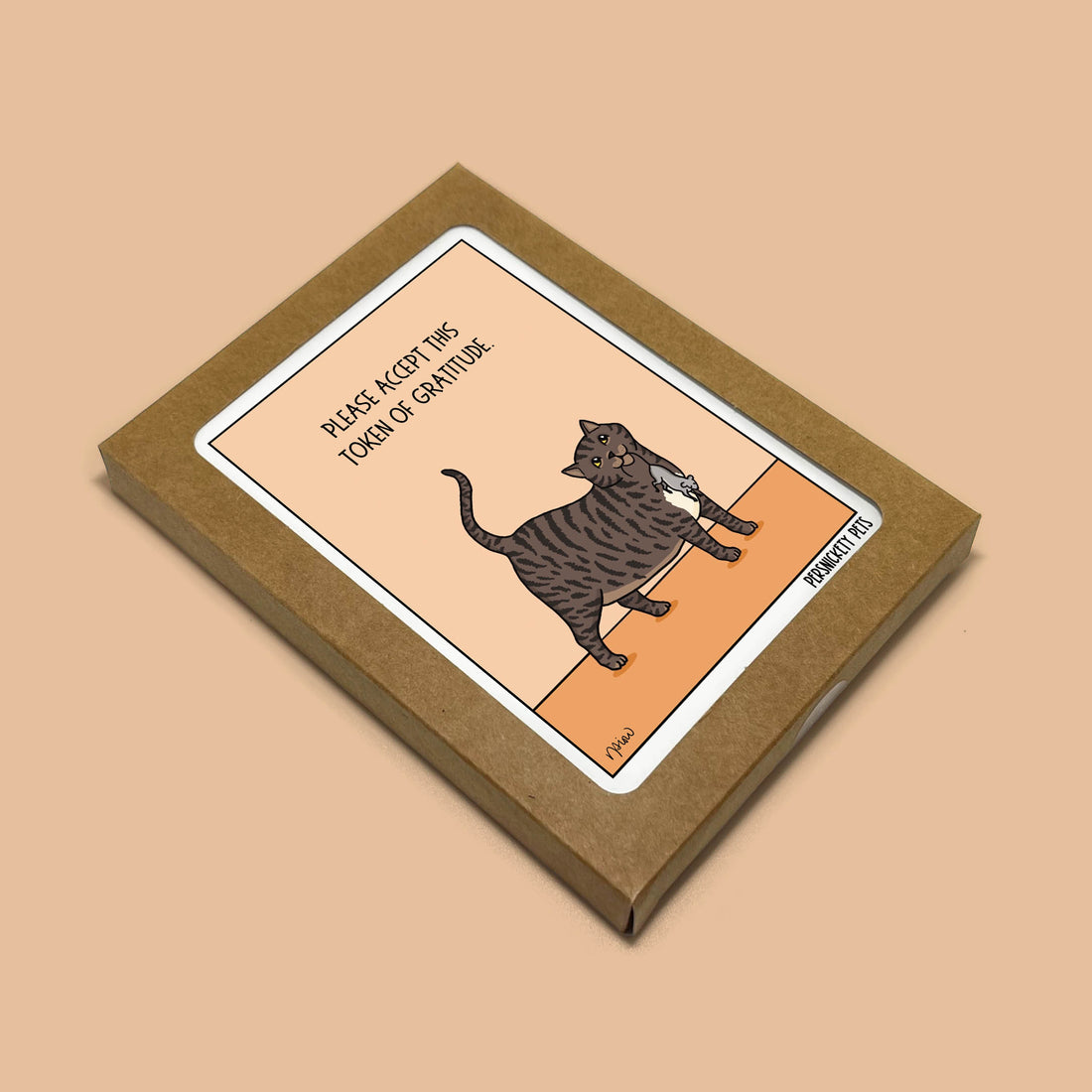 Persnickety Pets: Token of gratitude notecard boxed set