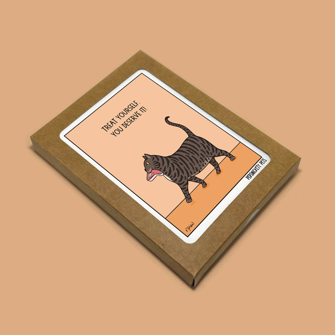 Persnickety Pets: Treat yourself notecard boxed set